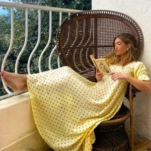 Faithfull The Brand Floral Midi Dress, XS